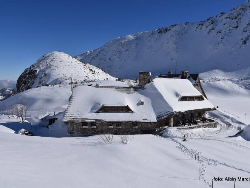 Tatry, Dolina Pięciu Stawów Polskich w zimie